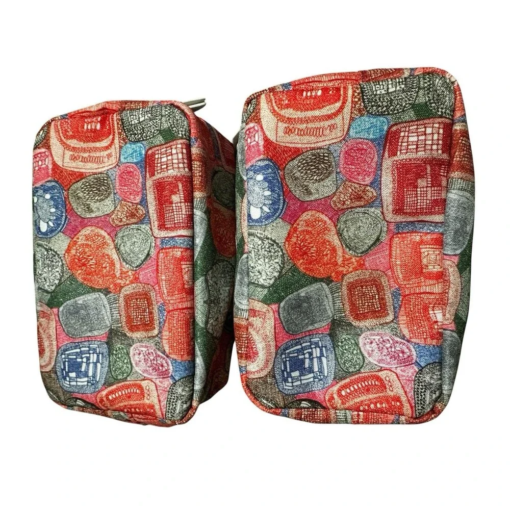 Japan Airlines JAL Heralbony Business Class Pouches, Makeup Bags New